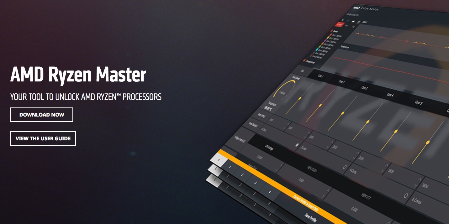 Вышла фирменная утилита AMD для разгона процессоров Ryzen